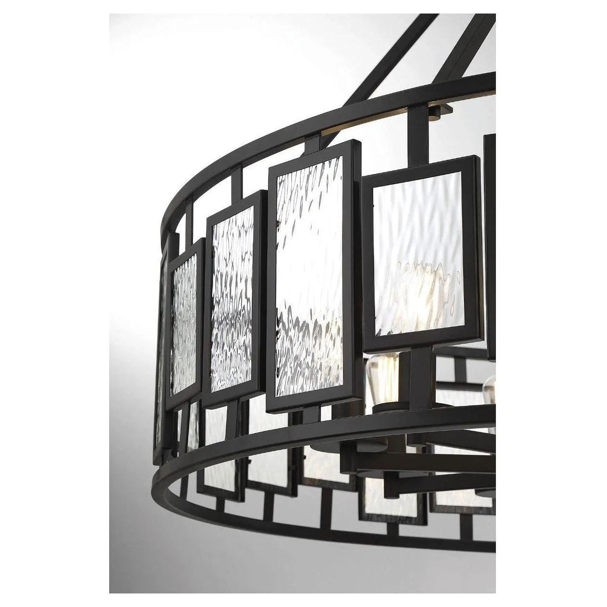 Savoy House - Deandre 10-Light Chandelier in Matte Black - 1-1943-10-89 | Montreal Lighting & Hardware