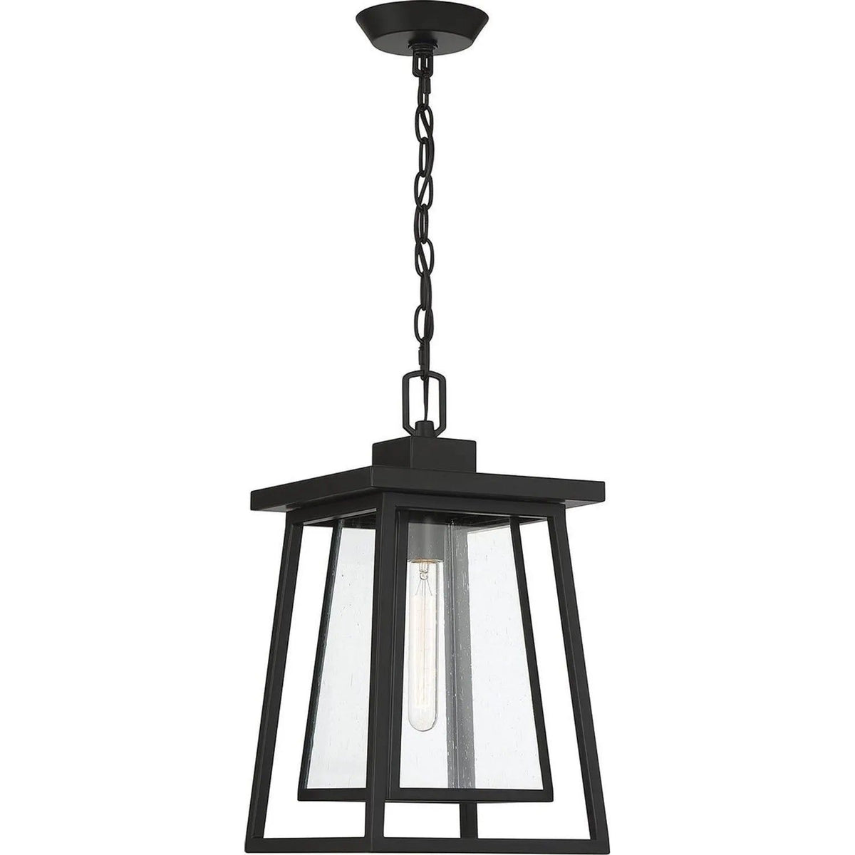 Savoy House - Denver Outdoor Hanging Lantern - 5-2025-BK | Montreal Lighting & Hardware