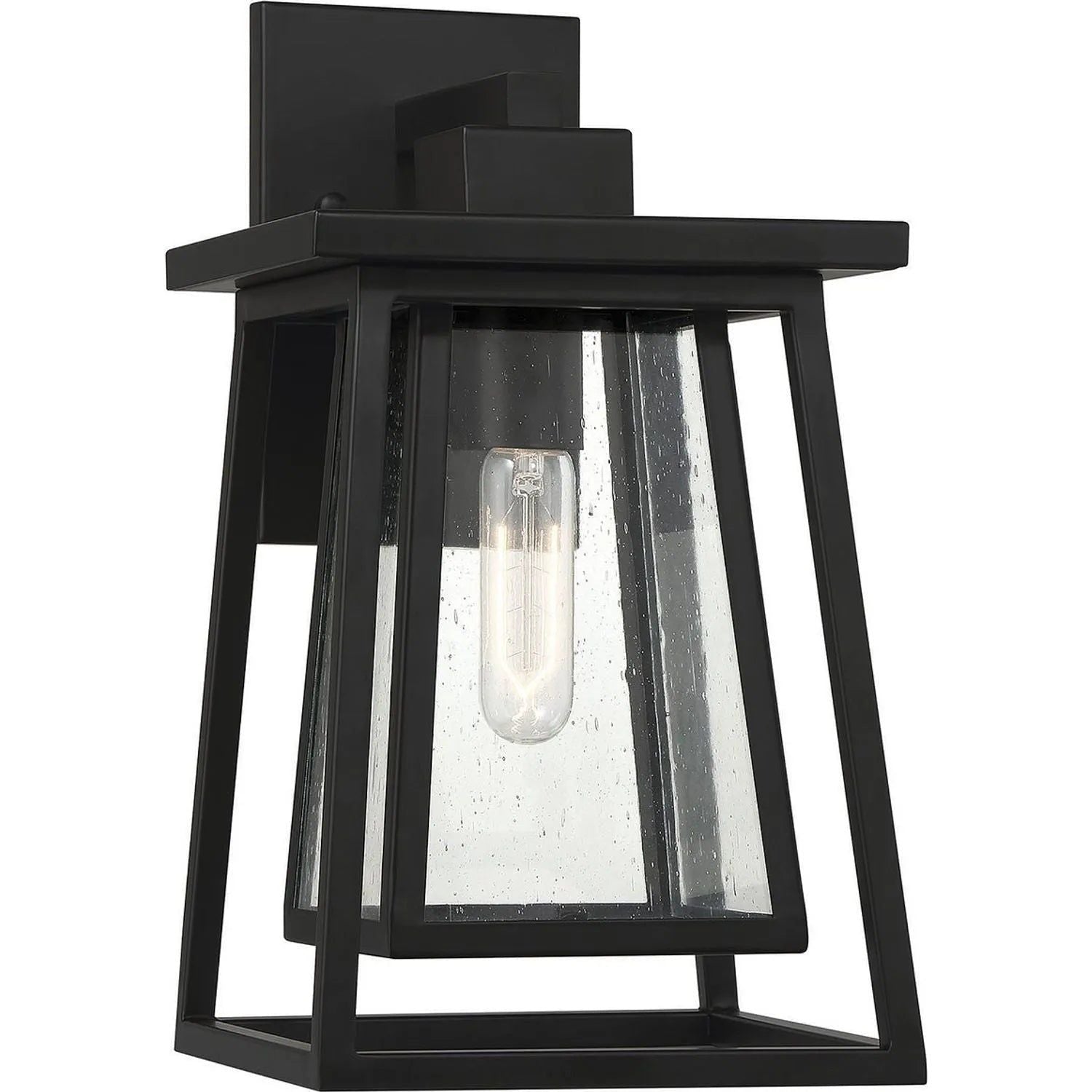 Savoy House - Denver Outdoor Wall Lantern - 5-2021-BK | Montreal Lighting & Hardware