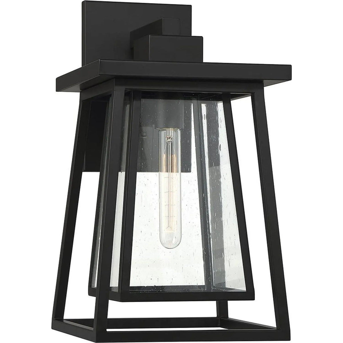 Savoy House - Denver Outdoor Wall Lantern - 5-2022-BK | Montreal Lighting & Hardware