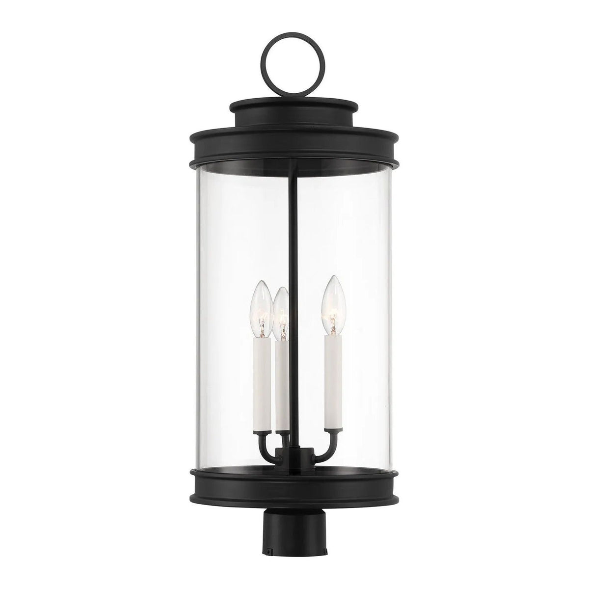 Savoy House - Englewood Outdoor Post Lantern - 5-902-BK | Montreal Lighting & Hardware