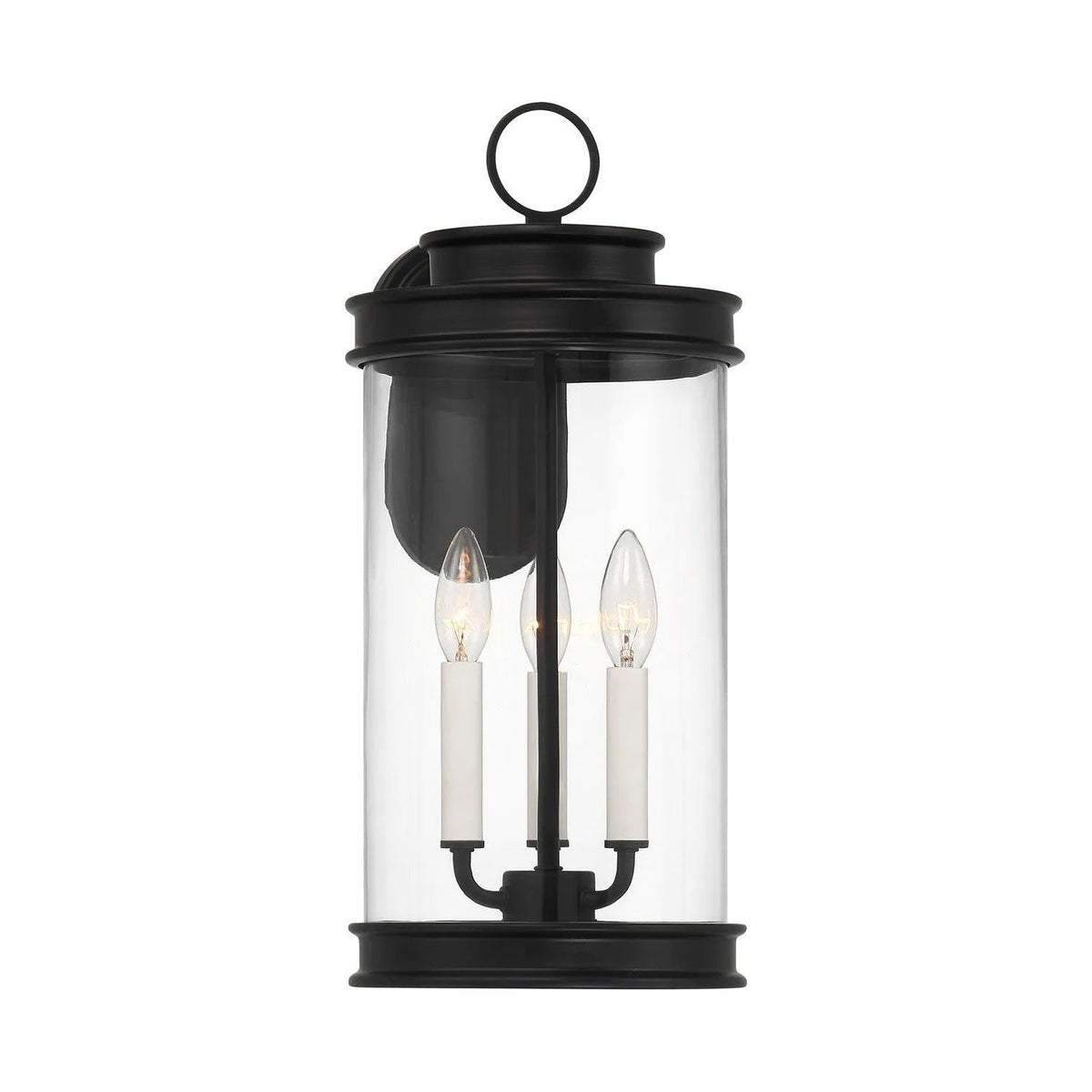 Savoy House - Englewood Outdoor Wall Lantern - 5-905-BK | Montreal Lighting & Hardware