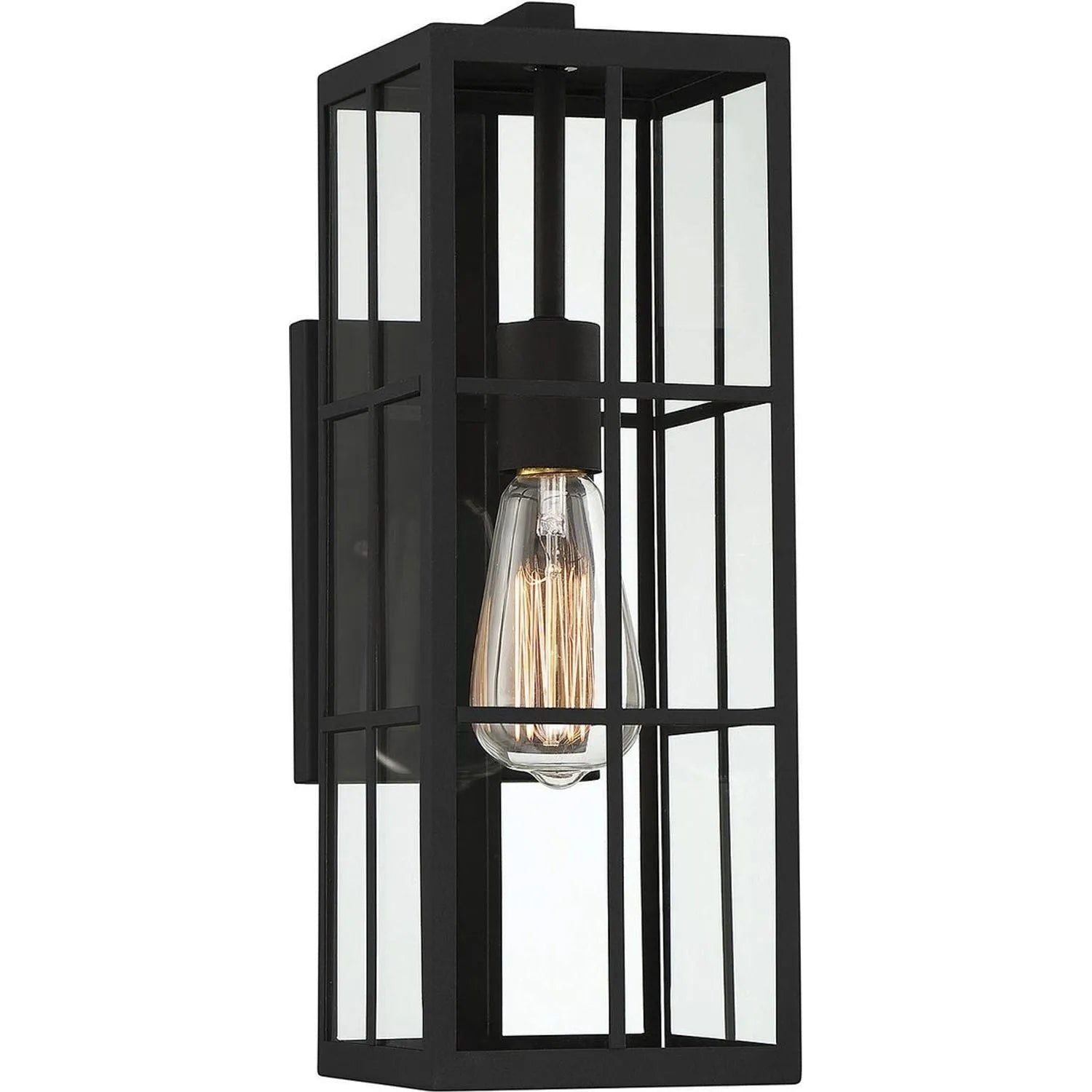 Savoy House - Ericson Outdoor Wall Lantern - 5-1989-BK | Montreal Lighting & Hardware