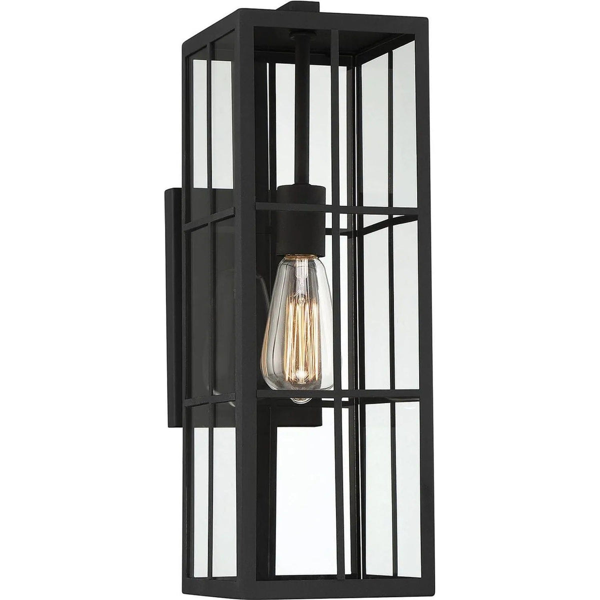 Savoy House - Ericson Outdoor Wall Lantern - 5-1990-BK | Montreal Lighting & Hardware