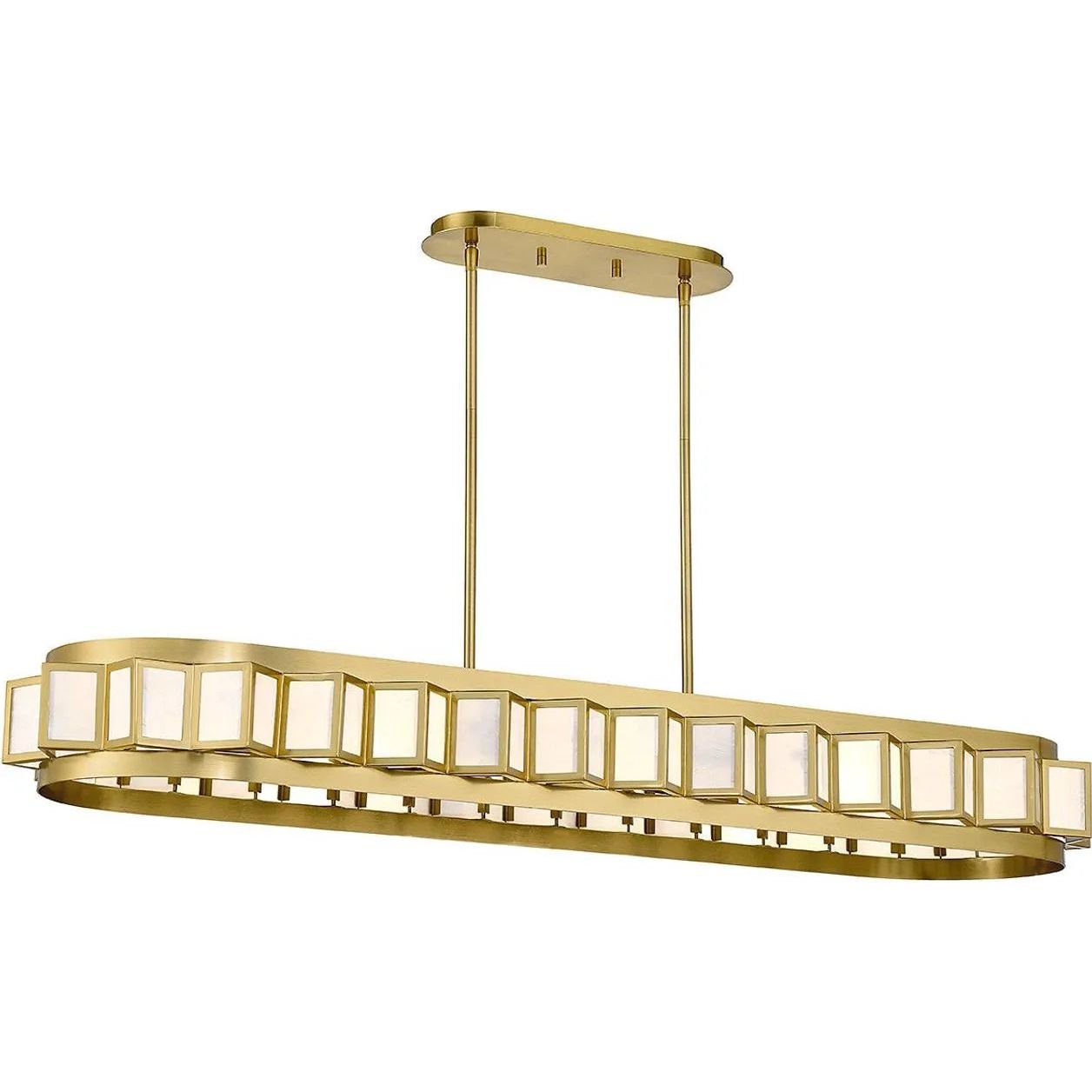 Savoy House - Gideon Linear Chandelier - 1-3165-8-322 | Montreal Lighting & Hardware