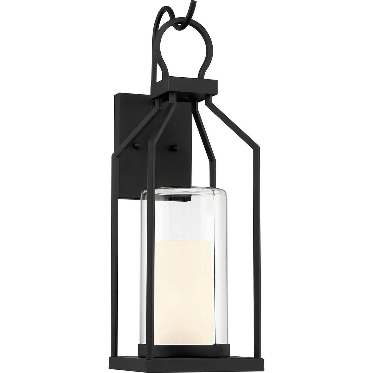 Savoy House - Hamilton Outdoor Wall Lantern - 5-1986-BK | Montreal Lighting & Hardware