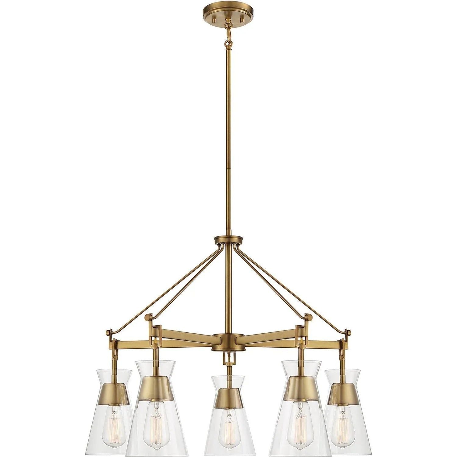 Savoy House - Lakewood Chandelier - 1-1832-5-322 | Montreal Lighting & Hardware