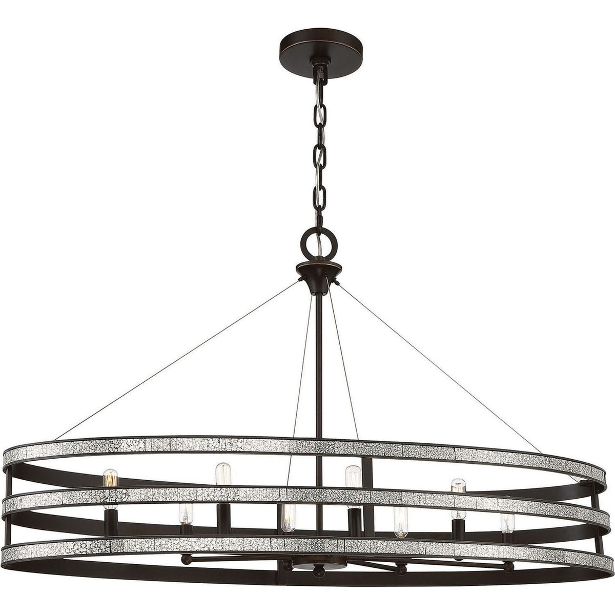 Savoy House - Madera Linear Chandelier - 1-1709-8-13 | Montreal Lighting & Hardware