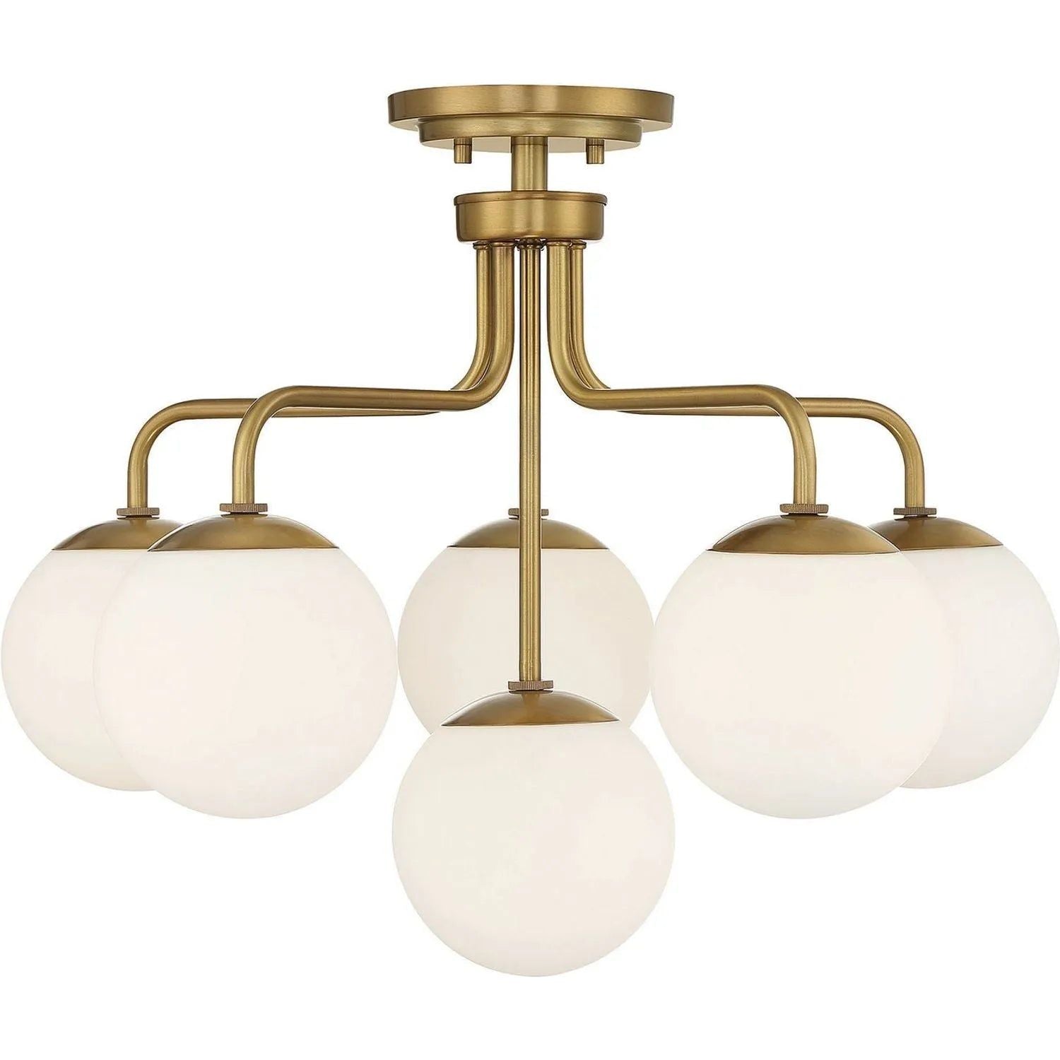 Savoy House - Marco Semi-Flush Mount - 6-1950-6-322 | Montreal Lighting & Hardware