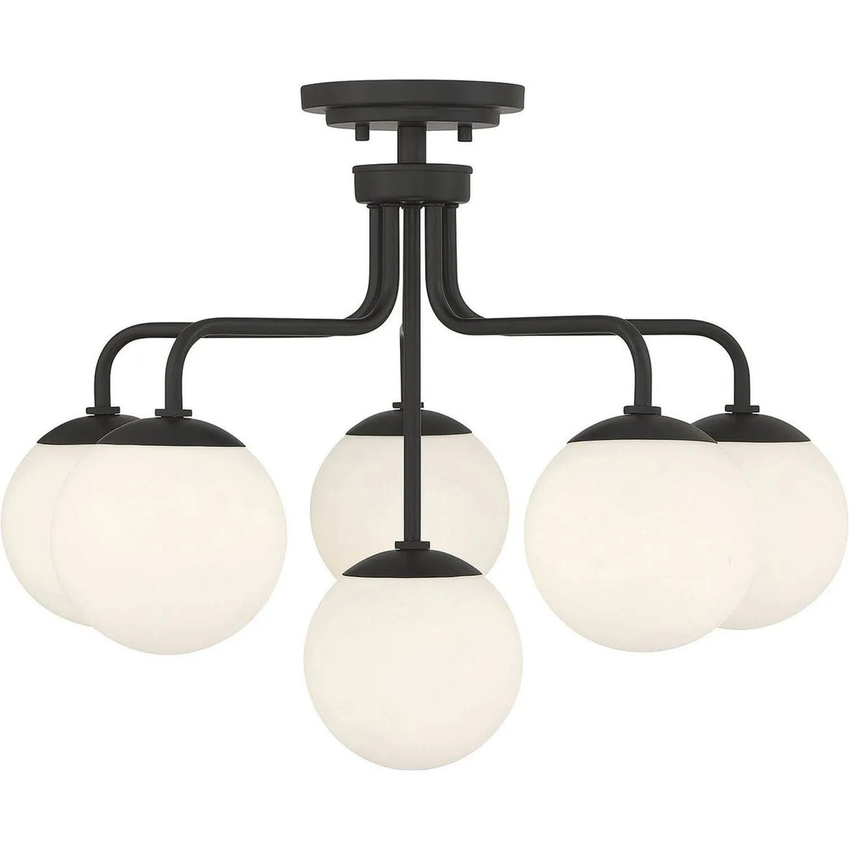 Savoy House - Marco Semi-Flush Mount - 6-1950-6-89 | Montreal Lighting & Hardware