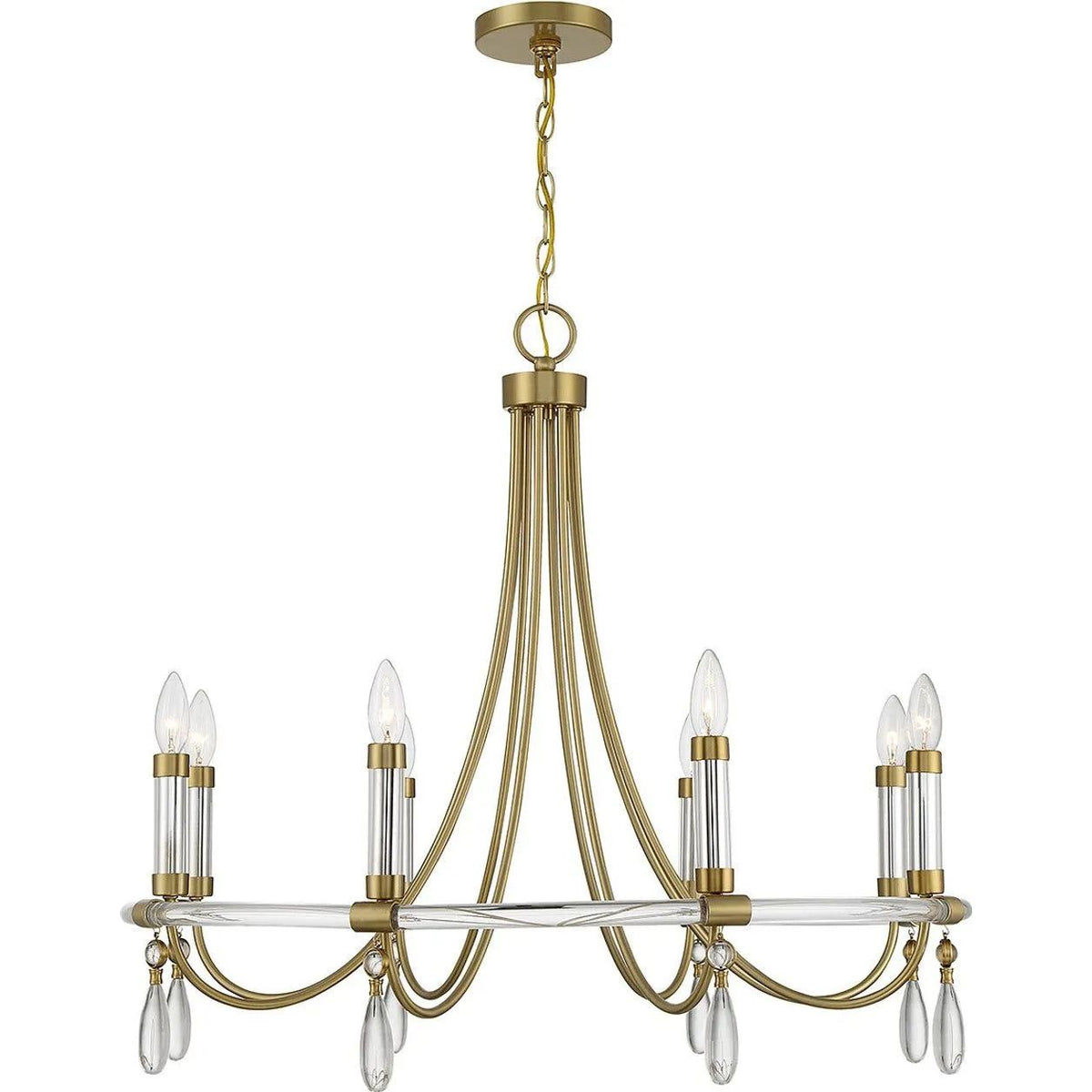 Savoy House - Mayfair Chandelier - 1-7718-8-195 | Montreal Lighting & Hardware