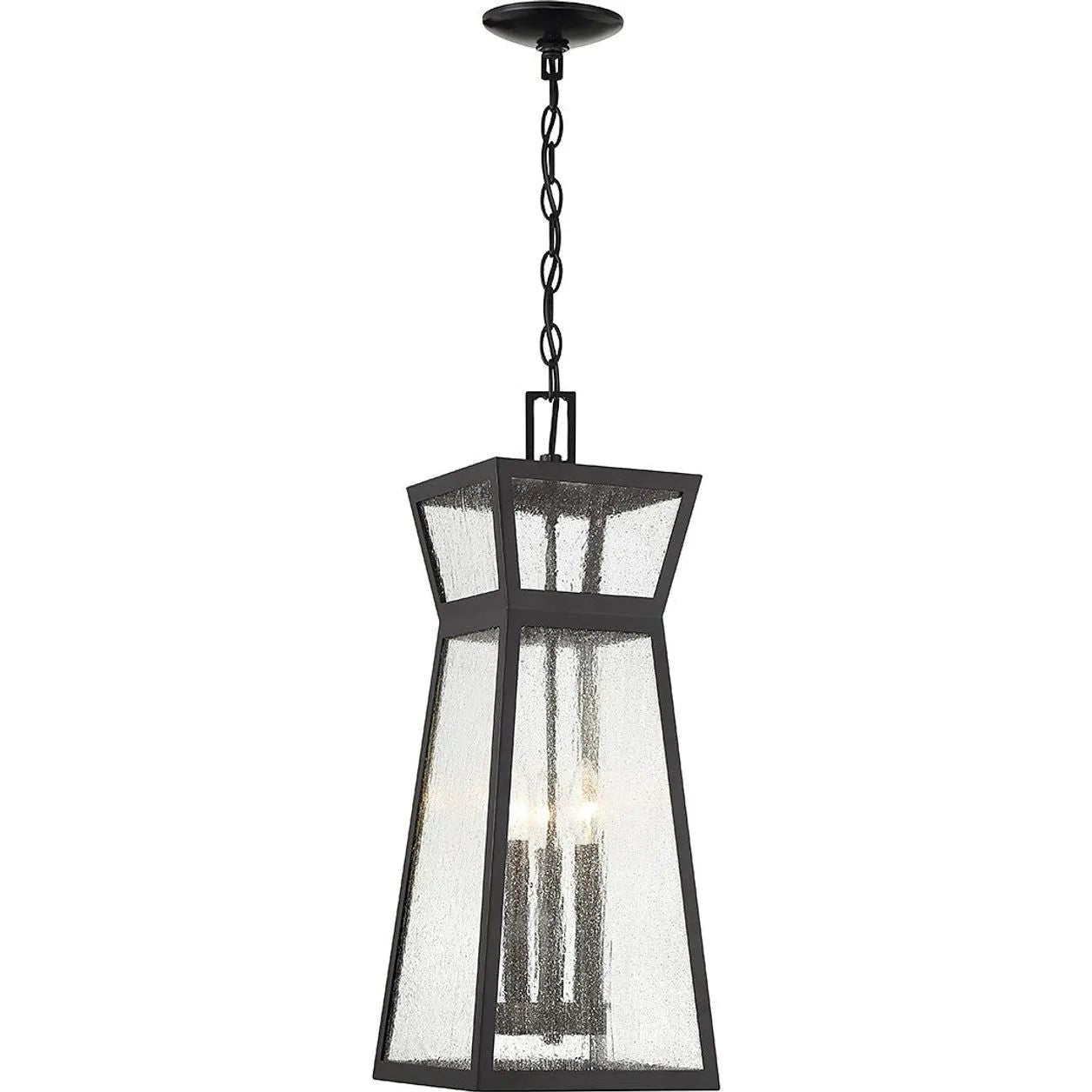 Savoy House - Millford Outdoor Hanging Lantern - 5-638-BK | Montreal Lighting & Hardware