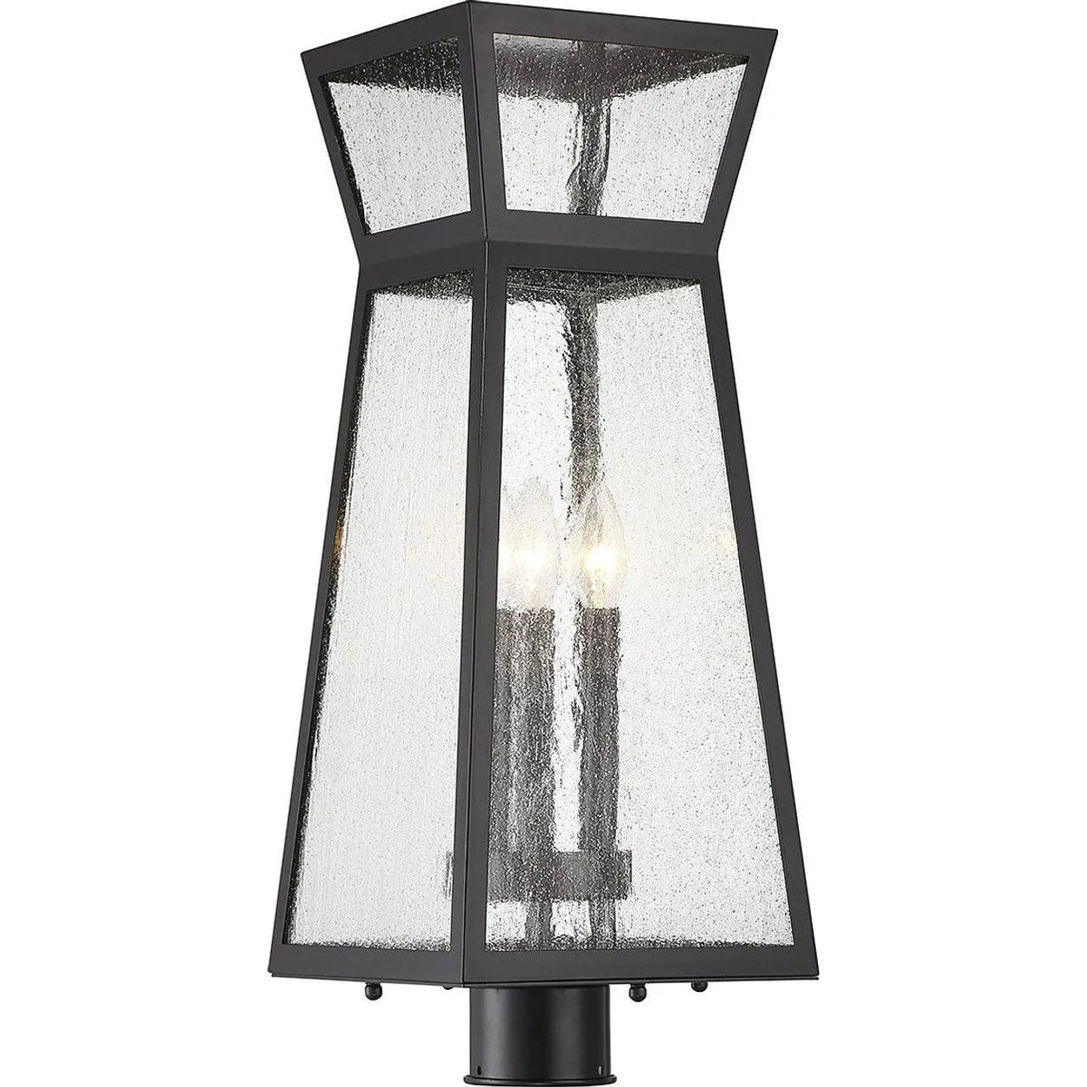 Savoy House - Millford Outdoor Post Lantern - 5-633-BK | Montreal Lighting & Hardware