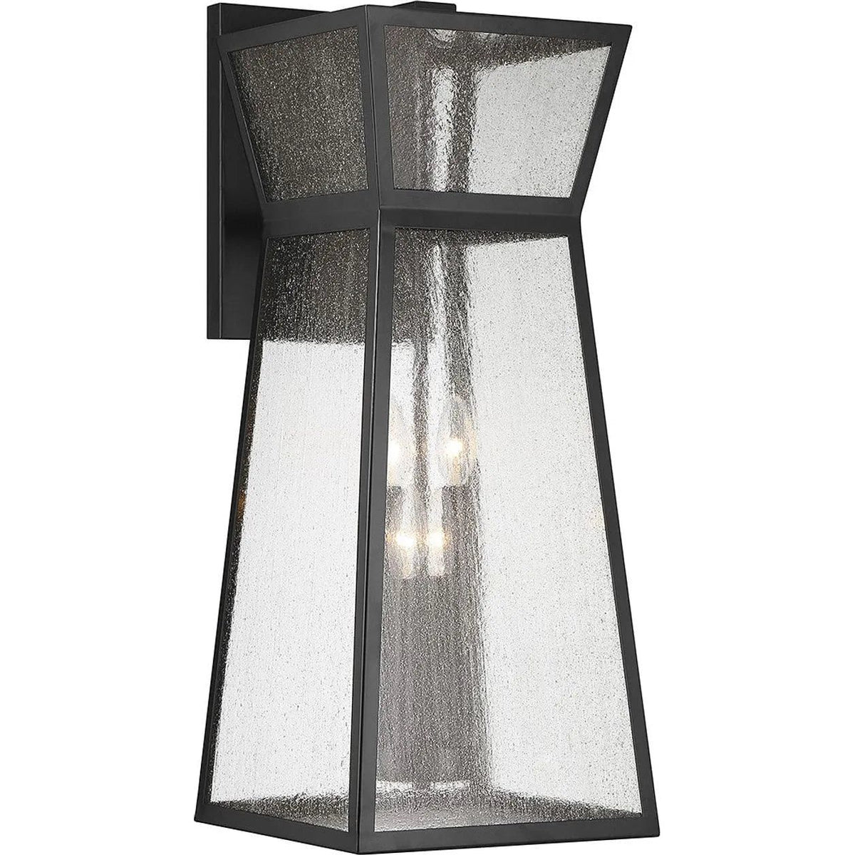 Savoy House - Millford Outdoor Wall Lantern - 5-637-BK | Montreal Lighting & Hardware