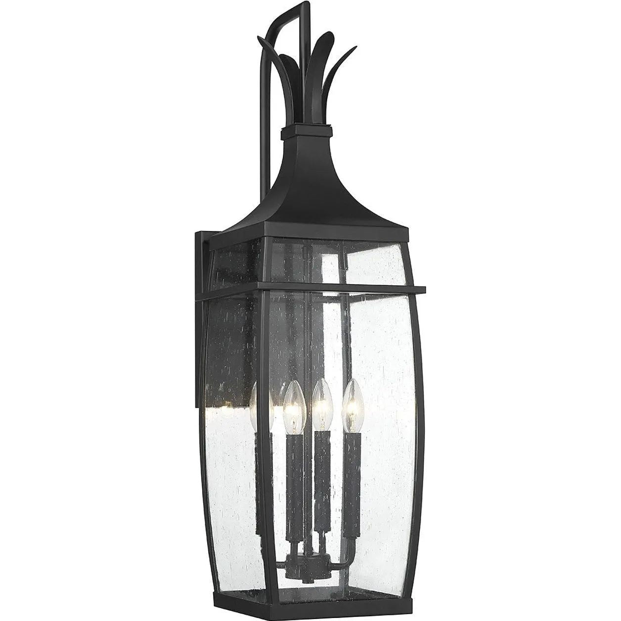 Savoy House - Montpelier Outdoor Wall Lantern - 5-764-BK | Montreal Lighting & Hardware