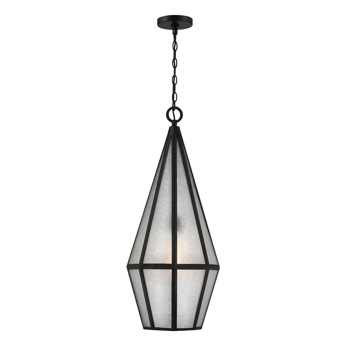 Savoy House - Peninsula Outdoor Hanging Lantern - 5-706-BK | Montreal Lighting & Hardware