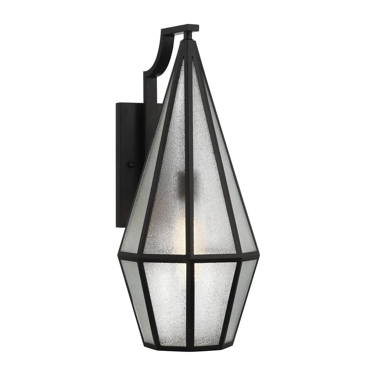 Savoy House - Peninsula Outdoor Wall Lantern - 5-705-BK | Montreal Lighting & Hardware