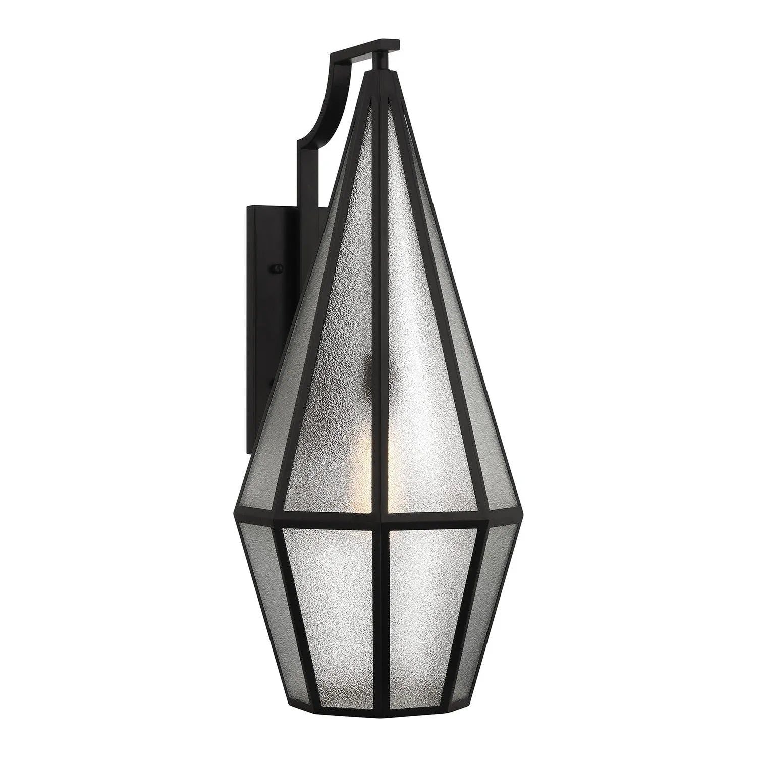 Savoy House - Peninsula Outdoor Wall Lantern - 5-708-BK | Montreal Lighting & Hardware