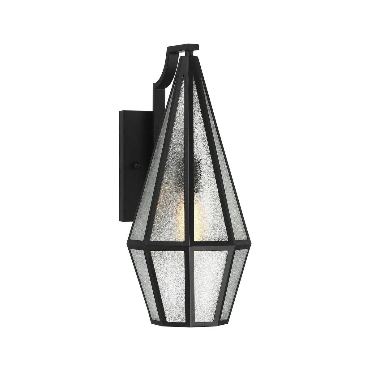 Savoy House - Peninsula Outdoor Wall Lantern - 5-709-BK | Montreal Lighting & Hardware