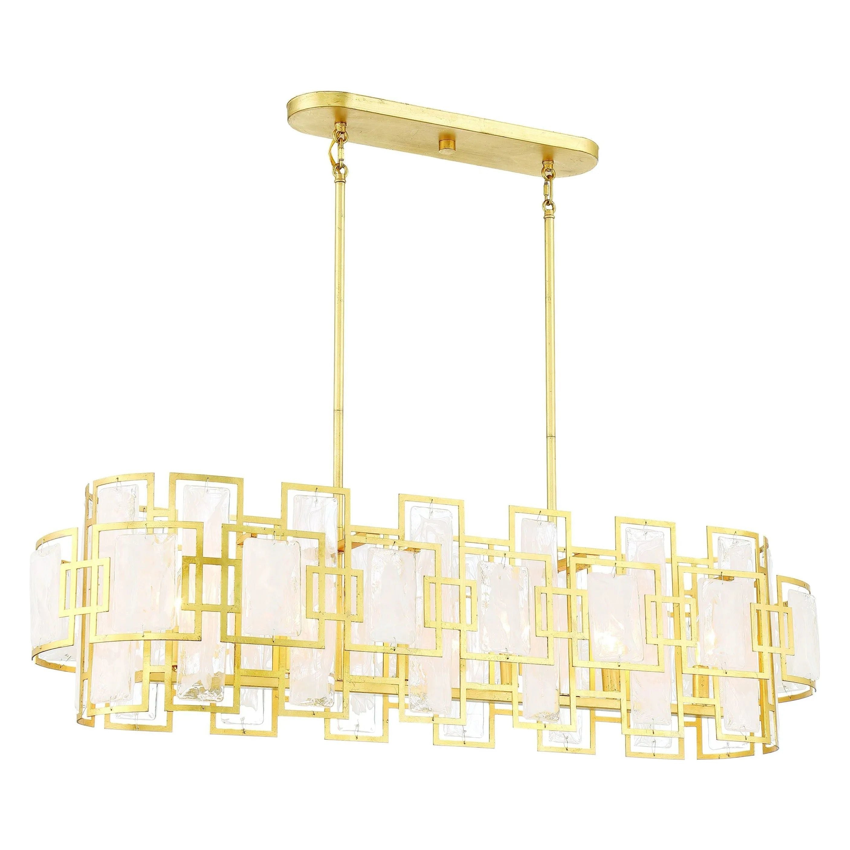 Savoy House - Portia Linear Chandelier - 1-2032-6-260 | Montreal Lighting & Hardware