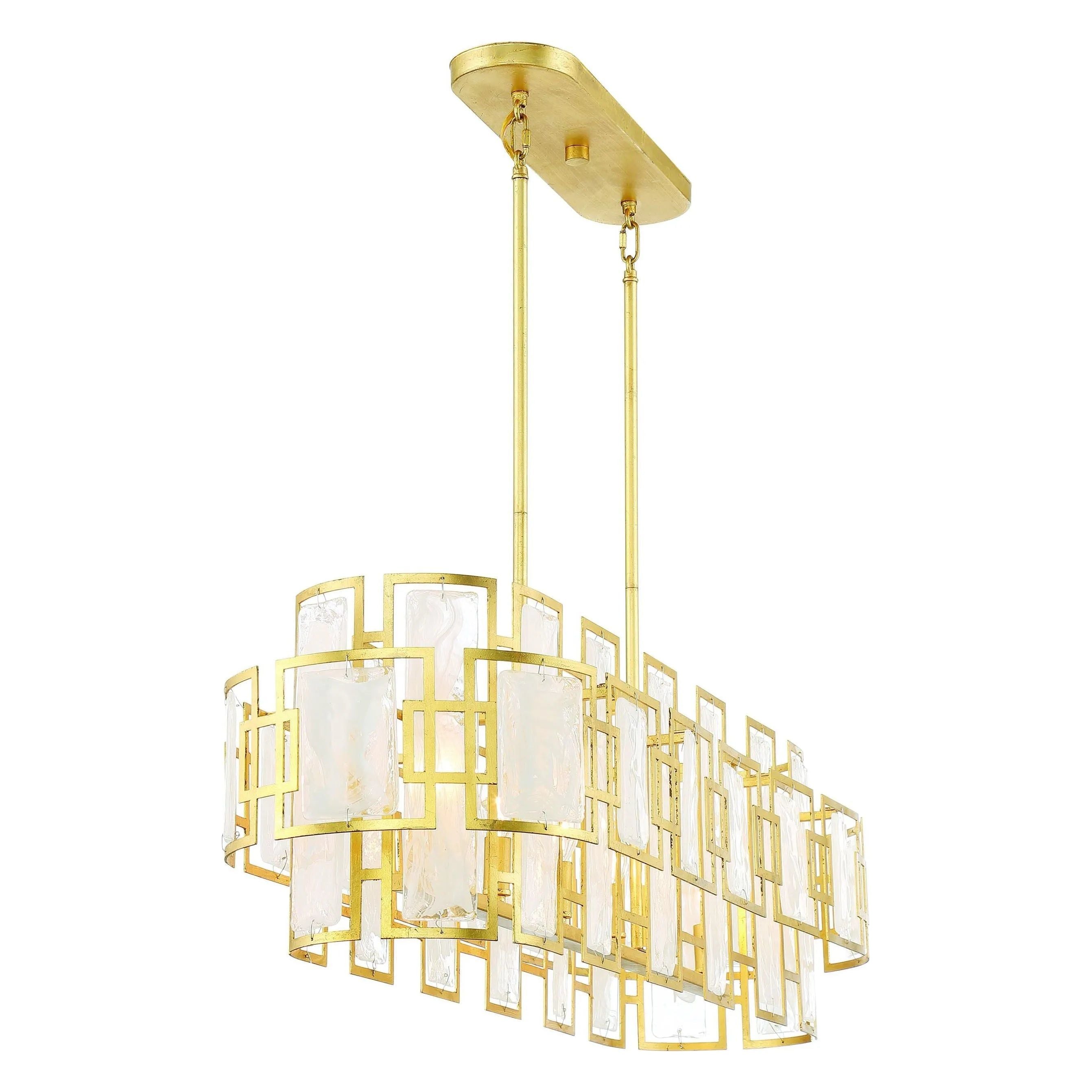 Savoy House - Portia Linear Chandelier - 1-2032-6-260 | Montreal Lighting & Hardware