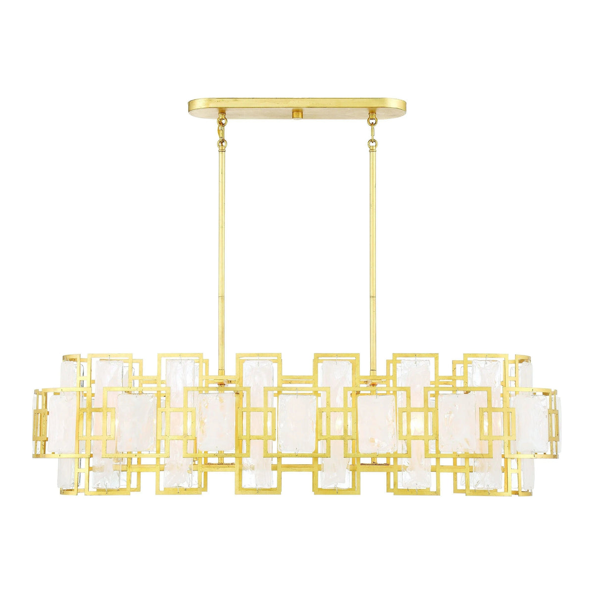 Savoy House - Portia Linear Chandelier - 1-2032-6-260 | Montreal Lighting & Hardware