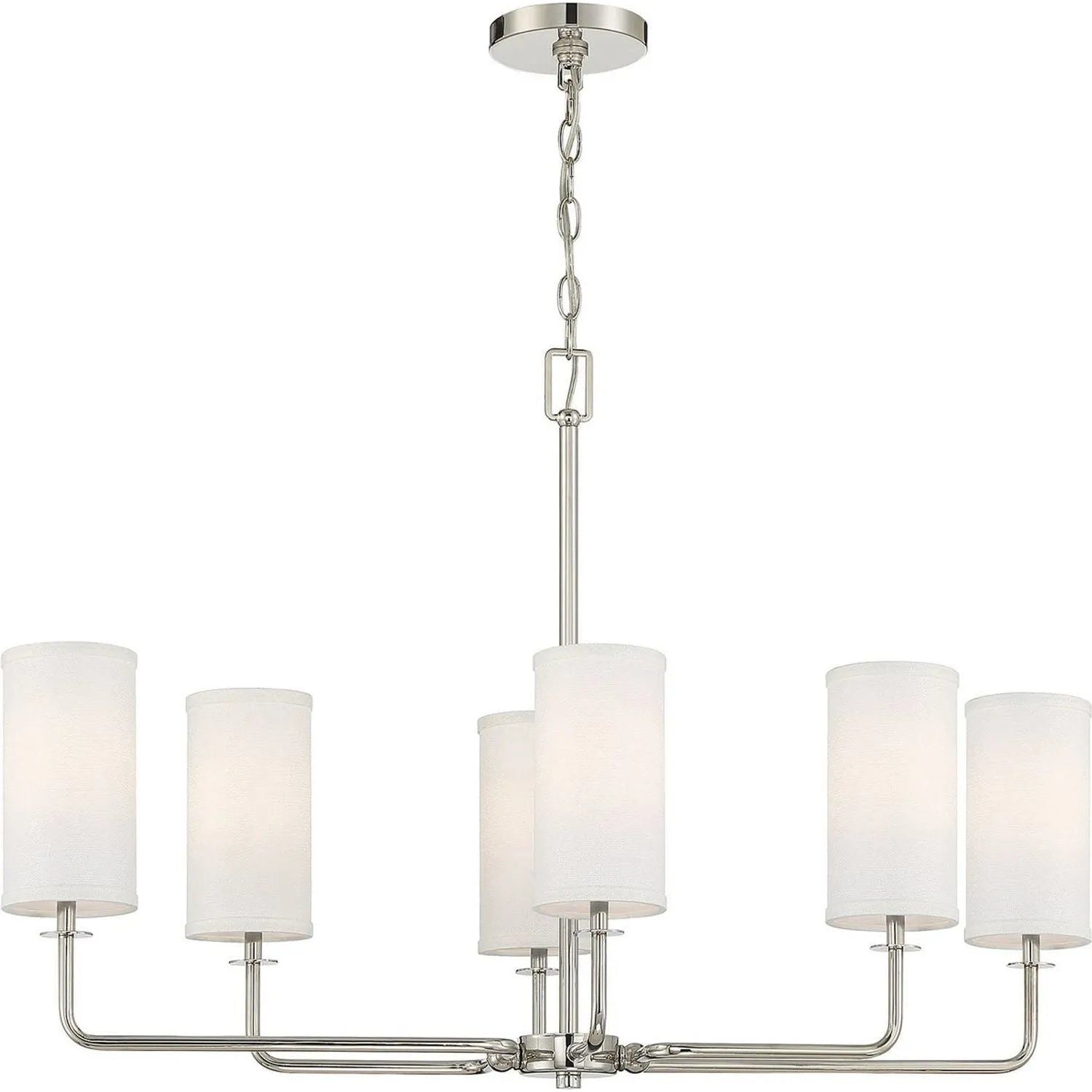 Savoy House - Powell Linear Chandelier - 1-1756-6-109 | Montreal Lighting & Hardware