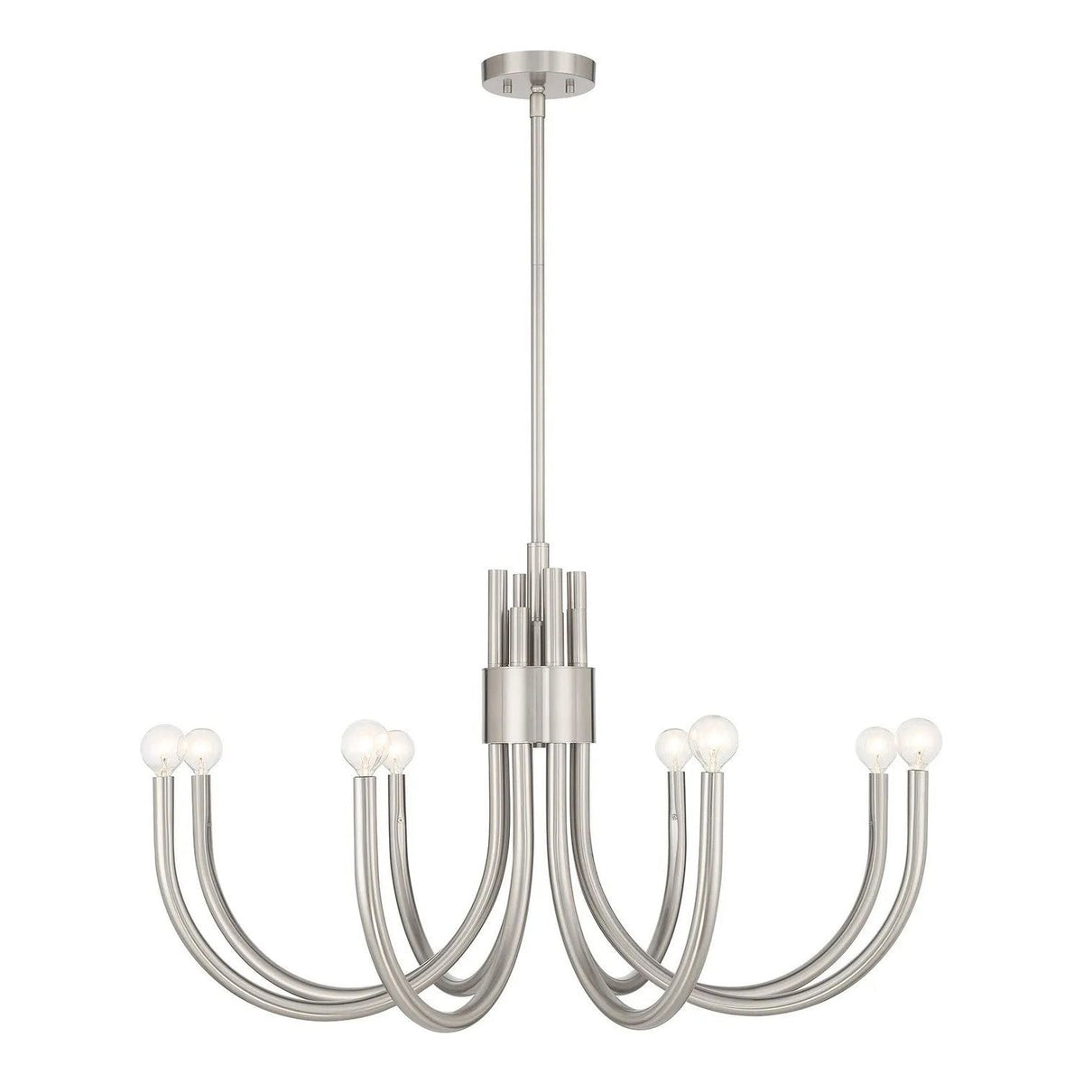 Savoy House - Sorrento Chandelier - 1-6680-8-SN | Montreal Lighting & Hardware