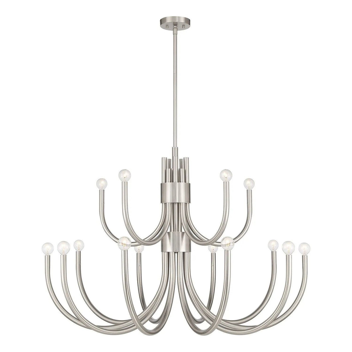 Savoy House - Sorrento Chandelier - 1-6682-15-SN | Montreal Lighting & Hardware