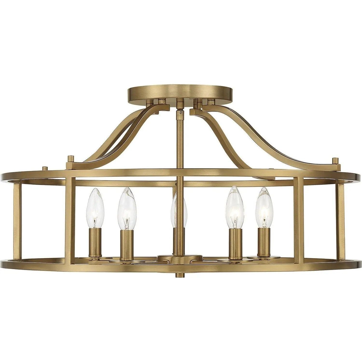 Savoy House - Stockton Semi Flush Mount - 6-1679-5-322 | Montreal Lighting & Hardware