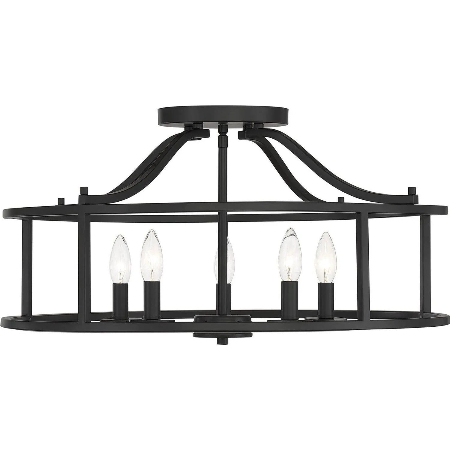 Savoy House - Stockton Semi Flush Mount - 6-1679-5-89 | Montreal Lighting & Hardware