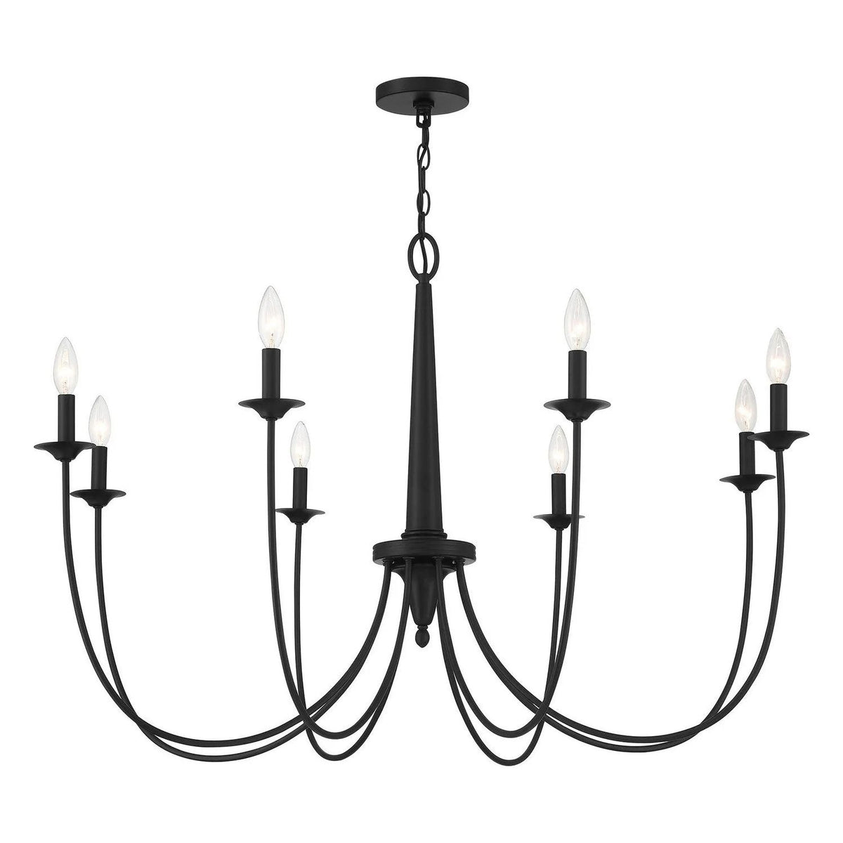 Savoy House - Stonecrest Chandelier - 1-1202-8-89 | Montreal Lighting & Hardware