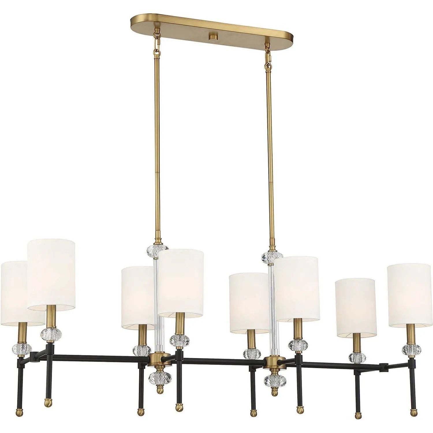 Savoy House - Tivoli Linear Chandelier - 1-1889-8-143 | Montreal Lighting & Hardware