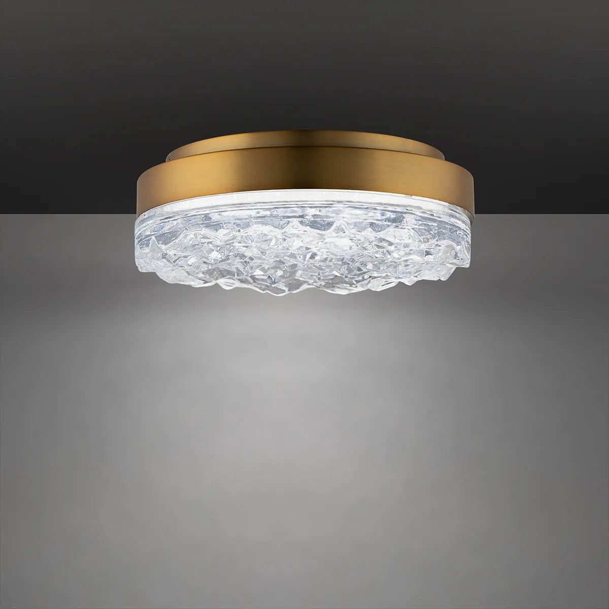 Schonbek Beyond - Bramble LED Flush Mount - BFM96412-AB | Montreal Lighting & Hardware