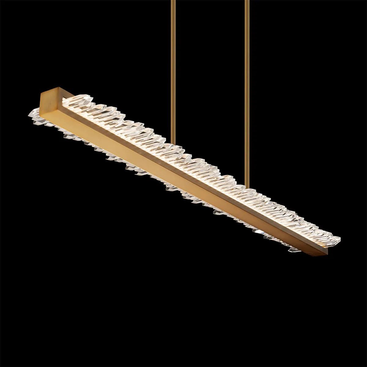 Schonbek Beyond - Frozen LED Pendant - BPD97447-AB | Montreal Lighting & Hardware