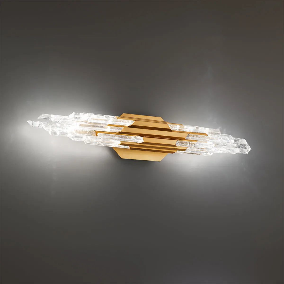 Schonbek Beyond - Organza LED Wall Sconce - BWS65428-AB | Montreal Lighting & Hardware