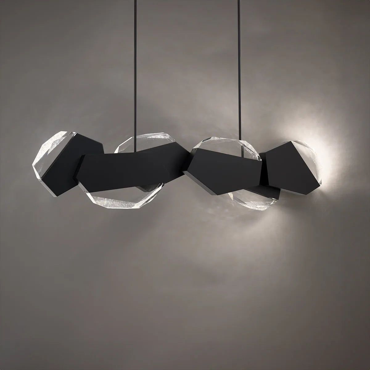 Schonbek Beyond - Palisade LED Pendant - BPD33448-BK | Montreal Lighting & Hardware