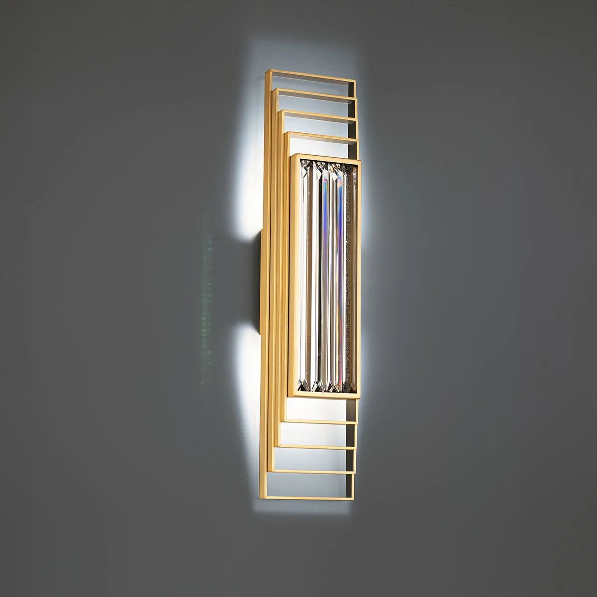 Schonbek Beyond - Terrace LED Wall Sconce - BWS62424-AB | Montreal Lighting & Hardware