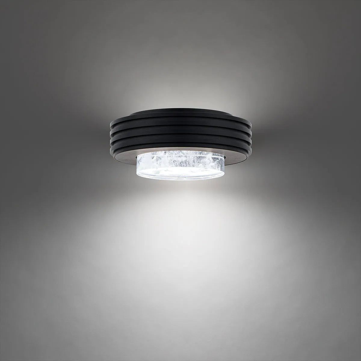 Schonbek Beyond - Zircle LED Flush Mount - BFM82408-BK | Montreal Lighting & Hardware