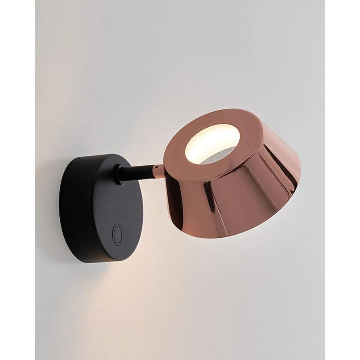 LAMORELL LIGHTDESIGN - ISOLATORE IN PORCELLANA MARRONE DIAMETRO 18MM 6PZ