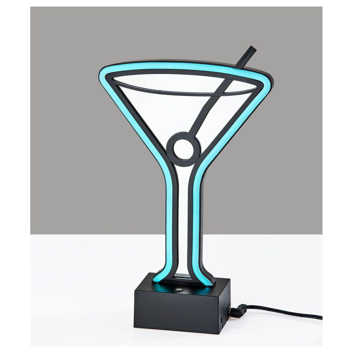 Infinity Neon Martini Glass