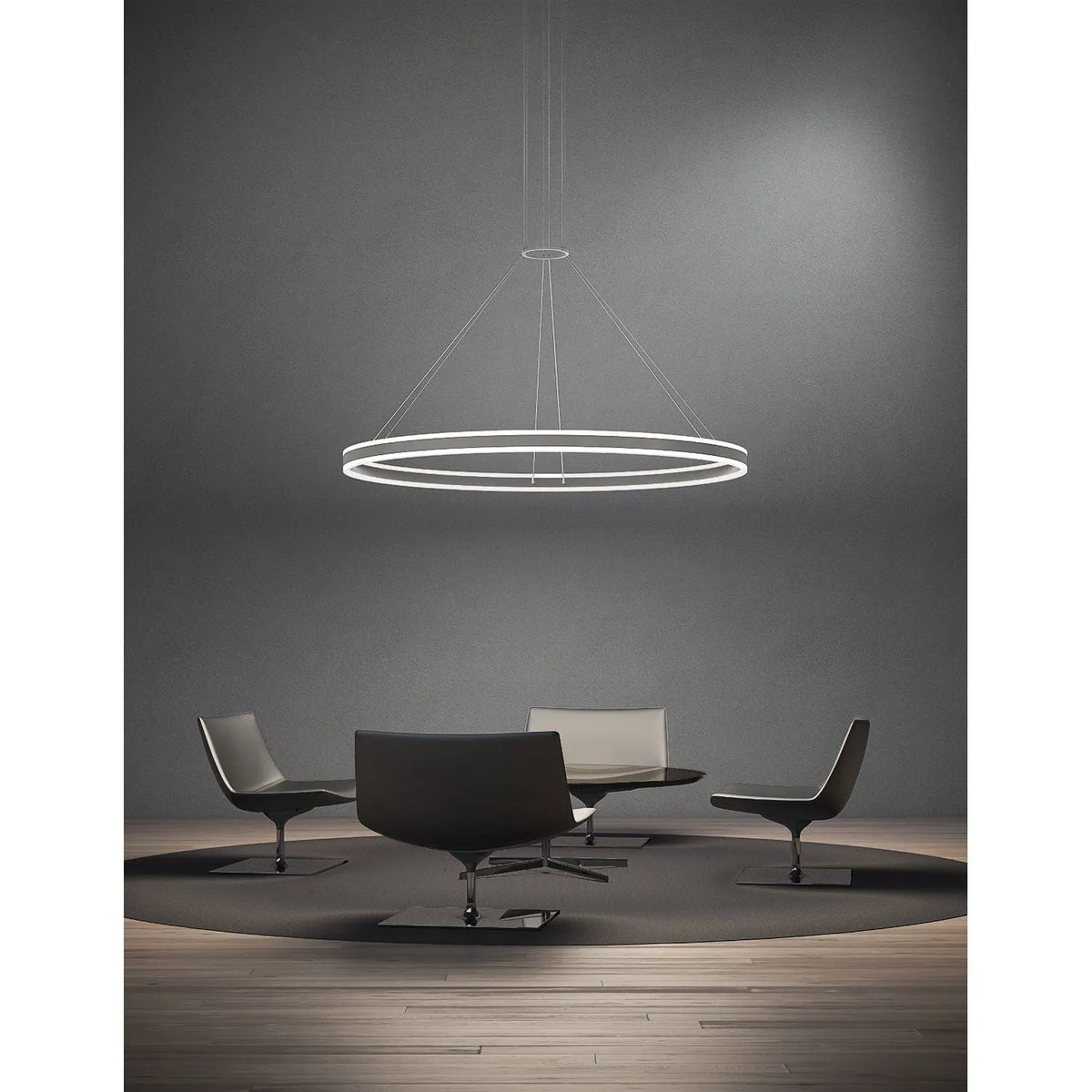 Sonneman - Double Corona LED Pendant - 2307.16 | Montreal Lighting & Hardware