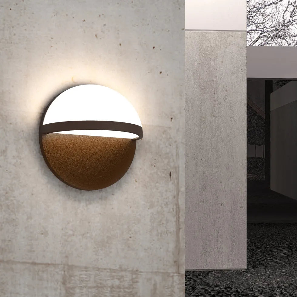 Sonneman - Mezza Vetro LED Wall Sconce - 7471.72-WL | Montreal Lighting & Hardware