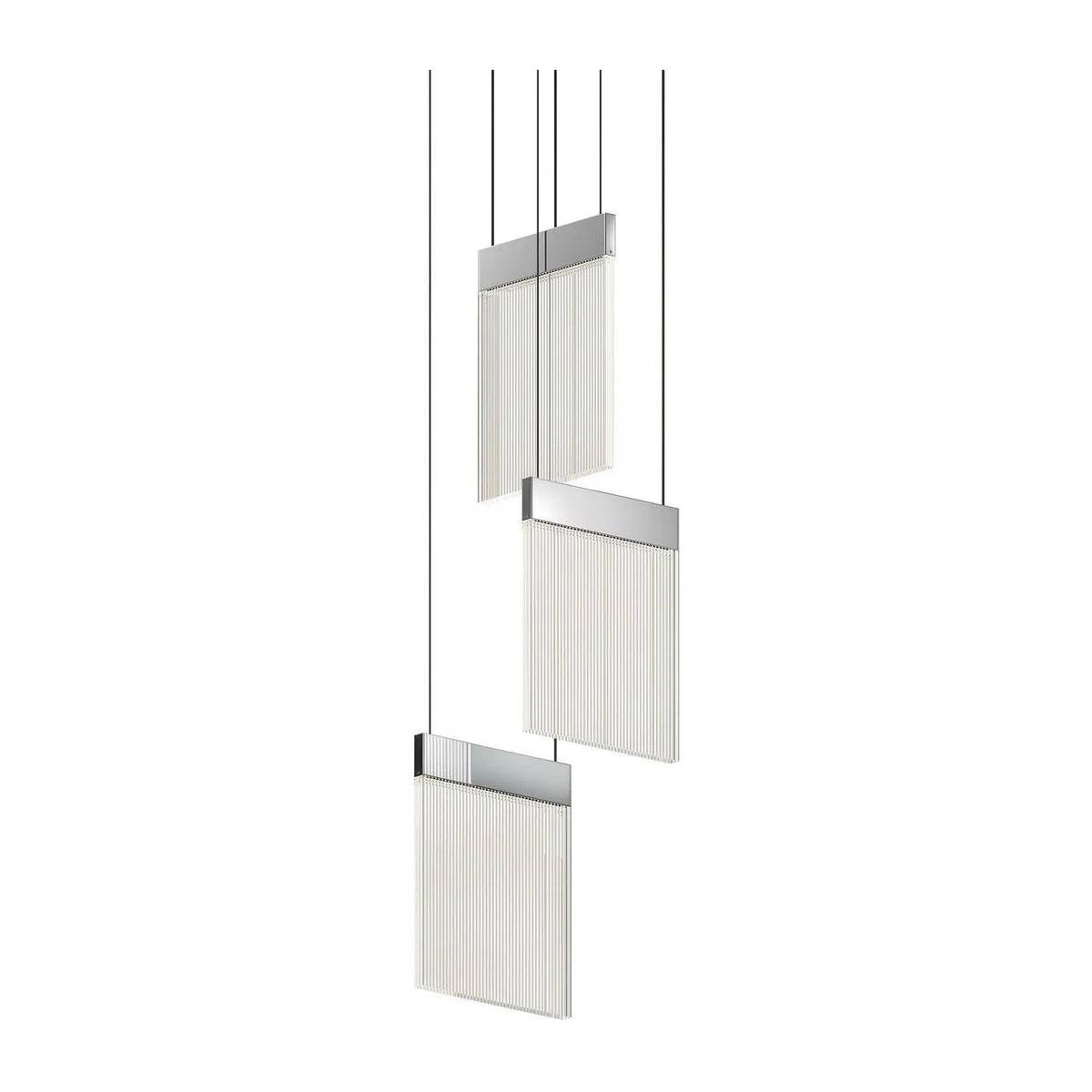 Sonneman - V Panels LED Chandelier - 3092.01 | Montreal Lighting & Hardware