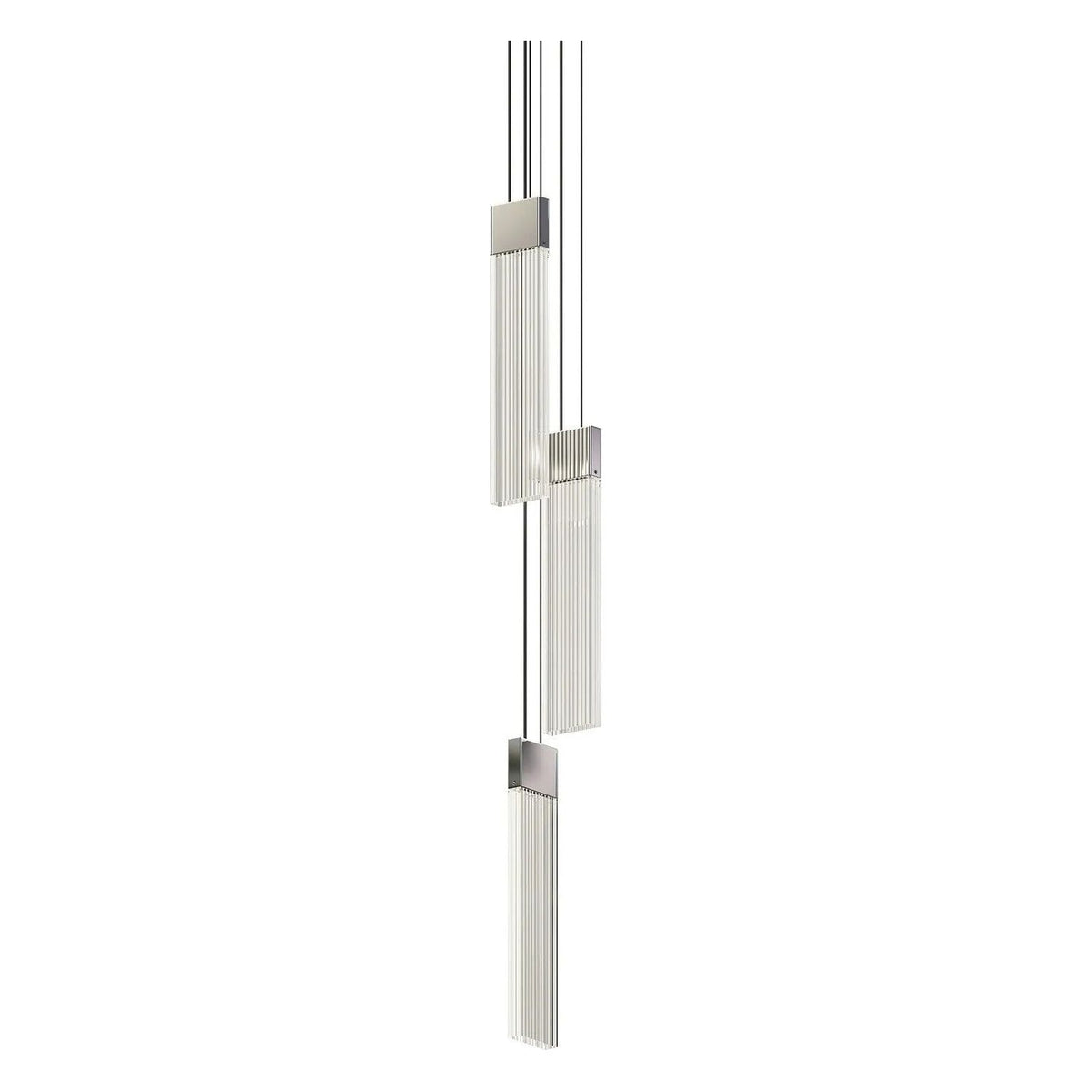 Sonneman - V Panels LED Chandelier - 3093.01 | Montreal Lighting & Hardware