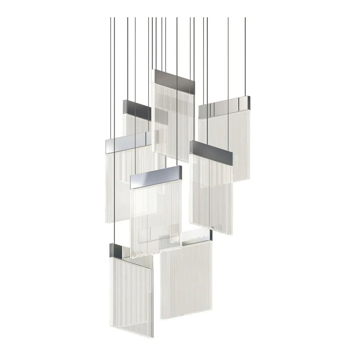 Sonneman - V Panels LED Chandelier - 3094.01 | Montreal Lighting & Hardware