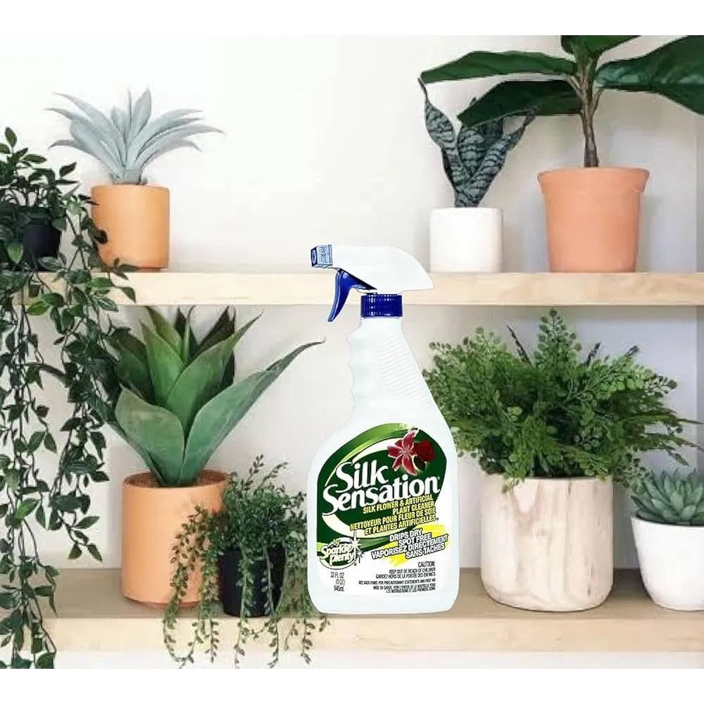 Sparkle Plenty - Silk Sensation 32oz - Silk and Artificial Plant Cleaner - SPA-204 | Montreal Lighting & Hardware