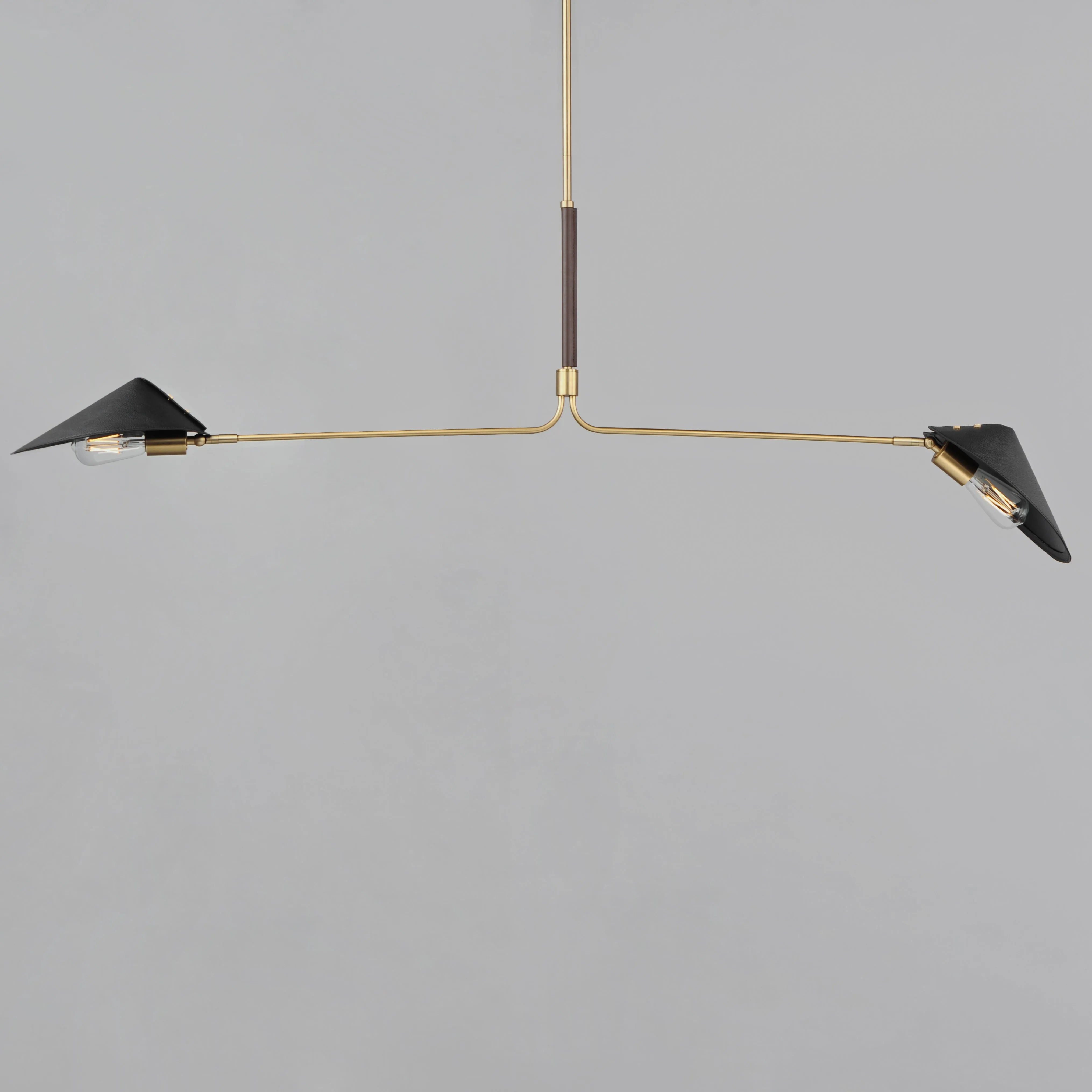 Studio M Lighting - Cavalier LED Linear Pendant - SM81802NAB | Montreal Lighting & Hardware