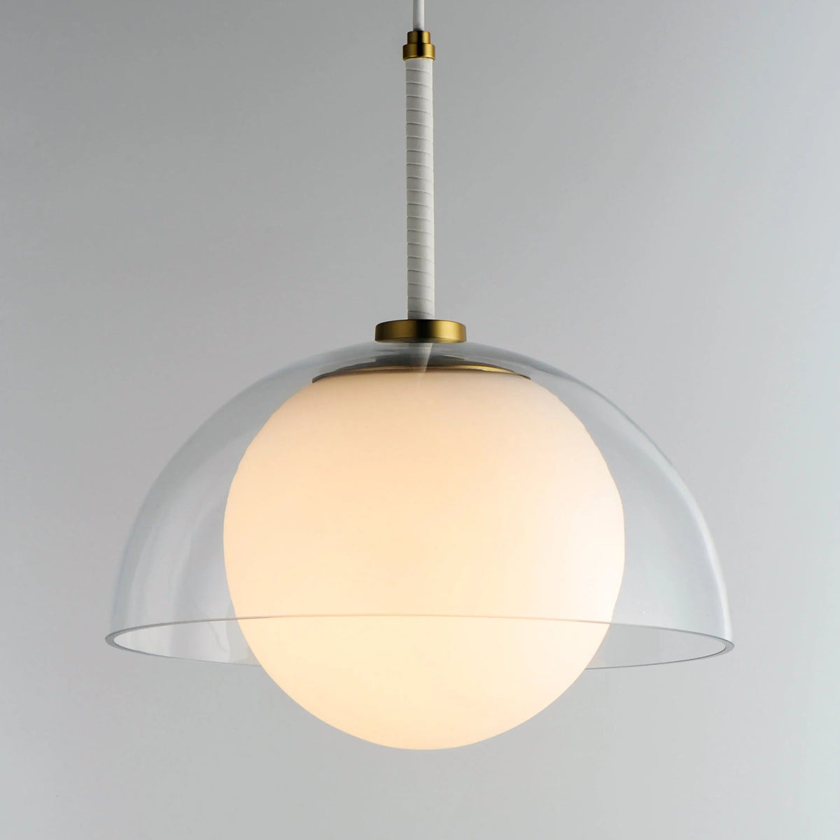 Studio M Lighting - Chapeau LED Pendant - SM21303SBR | Montreal Lighting & Hardware