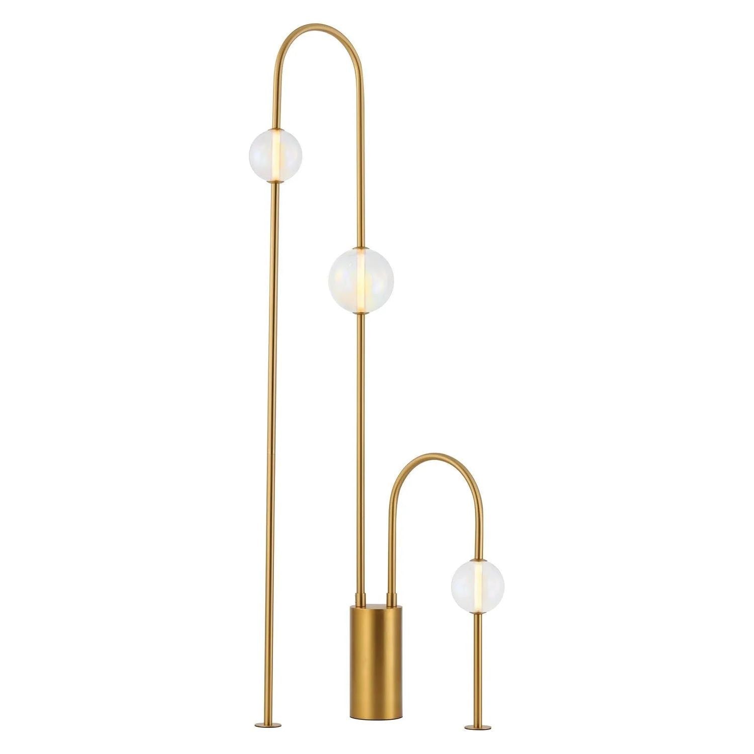 Studio M Lighting - Dreamer LED Floor Lamp - SM24929IRNAB | Montreal Lighting & Hardware